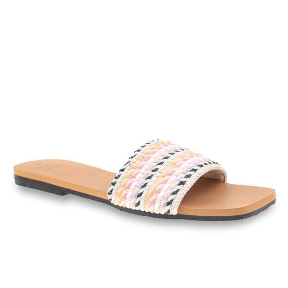 Women's Woven Slide Sandals Shoes Size 8 - Picture 5 of 9